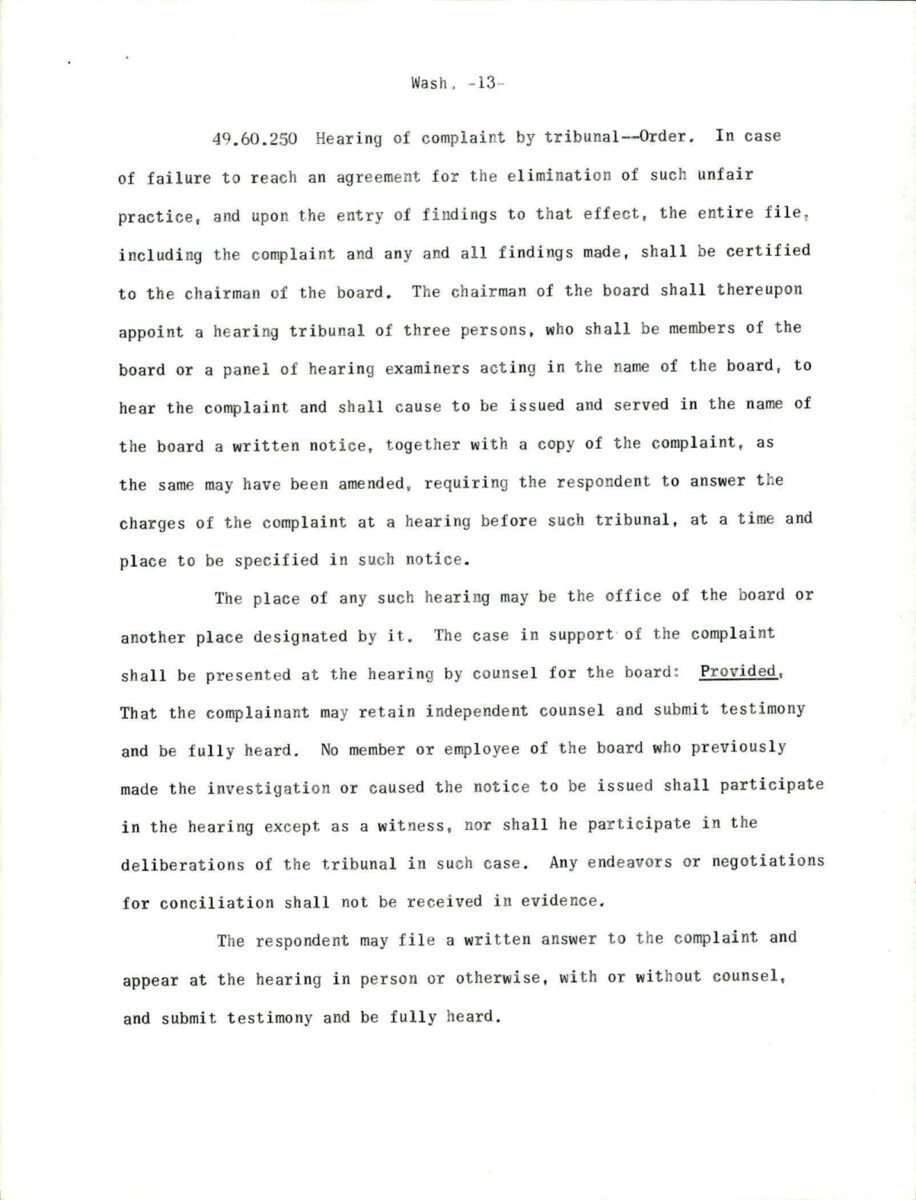 Summaries Of State Laws That Banned Discrimination In Housing.