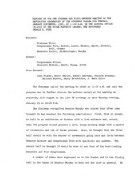 ["The meeting minutes outline the Republican leadership's preparations for a response to the president's State of the Union Address."]