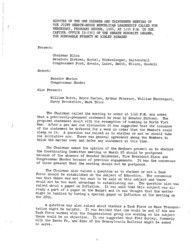 ["The meeting minutes outline the Republican leadership's discussions about Vietnam, education legislation, and the Republican Coordinating Committee."]