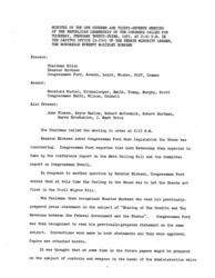 ["The meeting minutes outline the Republican leadership's discussions about pending legislation, including the Civil Rights and Debt Ceiling bills as well as debates about trade and taxation."]