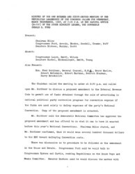 ["The meeting minutes outline the Republican leadership's discussions about funding national conventions, supporting farmers, and Vietnam."]