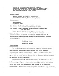 ["The meeting minutes include discussions by Republican leadership about poll taxes and social welfare programs, including Social Security."]