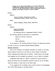 ["The meeting minutes focus on Republican leadership's discussions about United States economics and proposed tax cuts."]