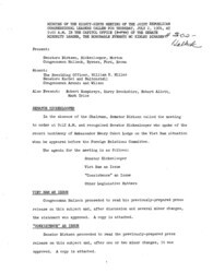 ["The meeting minutes outline the Republican leadership's discussions about Vietnam."]
