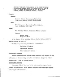["The meeting minutes reflected Republican leadership discussions about stock prices and the country's general economic state."]