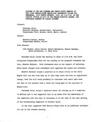 ["The meeting minutes outline the Republican leadership's discussions related to inflation and the pending Civil Rights Bill."]