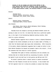 ["The meeting minutes outline the Republican leadership's discussions about atomic boms and Vietnam and preparations for the recess."]