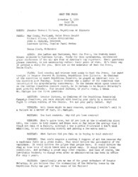 ["This interview transcript records Everett McKinley Dirksen's appearance on NBC's Meet the Press. Dirksen responds to questions about the 1954 elections, Senator Joseph McCarthy, and anti-communism."]