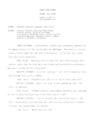 ["This interview transcript records Everett McKinley Dirksen's appearance on NBC's Meet the Press. Dirksen responds to questions about the election, isolationism, and universal military training."]