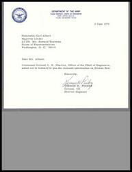 ["The document discusses the dedication of the Broken Bow Dam and Reservoir, highlighting the involvement of various dignitaries and the efforts made by the Tulsa District, Corps of Engineers to preserve the natural environment of the area. The project is praised for its scenic beauty and the measures taken to protect the wilderness-like surroundings. Additionally, the text mentions the planning committee's arrangements for parking and traffic safety during the dedication event."]