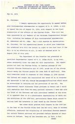 ["The document discusses a proposed bill to establish a ten million dollar revolving fund to provide long-term loans and grants to Native Americans for rehabilitation and economic support. The goal is to help improve living conditions and move towards a self-supporting economy. The bill has support from members of the Five Civilized Tribes and organizations focused on Native American welfare."]