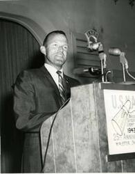 ["Banquet in McAlester, Oklahoma on Armed Forces Day. 1968"]