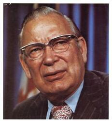 ["Color photograph of an unidentified man. 1974"]