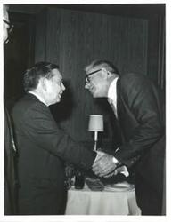 ["Carl Albert at the Good Roads meeting. September 13, 1971"]