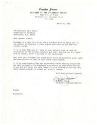 ["Governor Overton James of the Chickasaw Nation is reaching out to members of Congress to support the Indian Housing Program. He highlights the benefits of the program and the partnership with Atkinson Industries to provide quality homes and job training for American Indians in rural areas. James believes this partnership could serve as a model for other Indian communities across the country."]