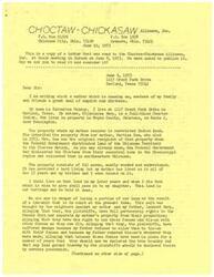 ["Katherine Monroy, a descendant of full-blood Choctaw Indian, is facing the threat of losing part of her family's restricted Indian land in a lawsuit brought by non-Indian neighbors. She believes the lawsuit is unjust and highlights the involvement of the Chief of the Choctaw Nation and his attorney, who are siding with the non-Indian plaintiffs. Monroy is seeking support and attention to the unfair situation her family is facing."]