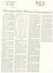 ["Choctaw Chief Harry J. W. Belvin is facing criticism from some Choctaw Indians who accuse him of not allowing them a voice in tribal affairs and not being transparent about tribal finances. Belvin denies any wrongdoing and claims that some requests for information are beyond his power. The protesting group has initiated a petition drive calling for Belvin's removal, citing issues such as lack of voting rights, control of tribal money and lands, and questionable election practices. Belvin defends his actions, stating that the tribe's business is under governmental control and that he is not required to provide detailed reports to tribal members. The conflict highlights the lack of transparency and representation in Choctaw tribal governance."]