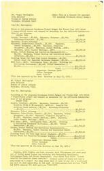 ["The document includes proposed budgets for the Chickasaw Tribal Budget for Fiscal Years 1972 and 1973, as well as concerns about the use of tribal money, specifically regarding expenses for newsletters, dictionaries, and annuities. There are also concerns raised about the decreasing amount of tribal land and questions about how to stop the loss of land."]