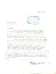 ["Two letters are written regarding Don Caldwell's desire to become a game ranger in Choctaw County. The first letter asks for a recommendation from Carl Albert to Senator Keith Cartwright, while the second letter states that Carl Albert will write to Mr. Dahlgren but does not want to pressure Senator Cartwright. Carl Albert expresses his willingness Carl Albert to help in any way he can."]