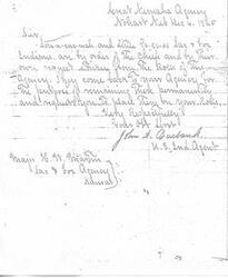 ["The document includes letters and correspondence between various individuals regarding the removal of Indians from tribal rolls, adoption of individuals into tribes, and requests for transcripts of proceedings. There are references to specific Indian agencies and agents, as well as instructions for reporting and enrolling individuals in tribes. The documents are formal in tone and address various administrative matters related to Indian affairs."]