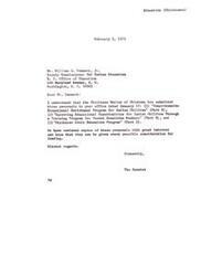 ["The author is writing to Mr. Demmert at the U.S. Office of Education to express Carl Albert interest in three proposals submitted by the Chickasaw Nation of Oklahoma for educational programs for Indian children and adults. The author hopes the proposals will be considered for funding."]