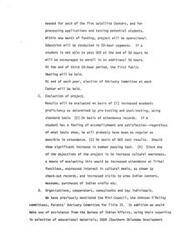 ["The project aims to establish satellite centers for education, with students completing 50-hour segments and taking a GED test. Evaluations will be based on academic proficiency, attendance, GED test results, and cultural awareness. Various organizations and individuals will be involved in the project."]