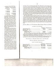 ["The document discusses reductions in the energy conservation program budget and directs the Federal Energy Administration to report on progress and savings. It also requests a study on overlap and duplication in energy conservation programs. The document also mentions the Federal Metal and Nonmetallic Mine Safety Board of Review being abolished and its functions transferred to the Secretary of the Interior. Additionally, it addresses reimbursements to states for carrying out federal energy programs and budget estimates for the Department of Health, Education, and Welfare."]
