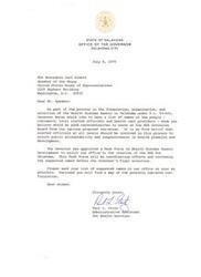 ["The Governor of Oklahoma is requesting names of people to serve on the Health Systems Agency Governing Board from various sub-areas. Elected officials are encouraged to be involved in the selection process. A Task Force has been appointed to assist in the creation of the HSA. Names should be submitted as soon as possible for review."]