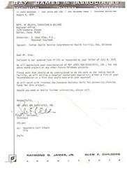 ["Ray James and Associates, Inc. sent a letter to the Department of Health, Education, and Welfare regarding an Indian Health Service Comprehensive Health Facility project in Ada, Oklahoma. They enclosed an updated form as requested and expressed interest in being considered for the project or any future projects in Oklahoma. They also mentioned that they would use a Hospital Consultant specialist if commissioned for the work. They will be monitoring the Commerce Business Carl Albert Daily for planning funds for the project and offered further information if needed."]