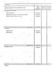 ["The applicant has requested a total budget of $33,000. This includes $19,000 for materials and supplies, $11,000 for travel expenses, and $3,000 for consultant fees. The budget breakdown includes costs for office supplies, screening program supplies, patient medical history forms, staff travel, Choctaw mileage, and consultant fees."]