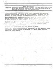 ["The budget justification instructions require the applicant to justify specific items or categories in the detailed budget that are not self-evident. The personnel requirements include administrative, planning, and clinical screening functions, each requiring different expertise. Materials and supplies are needed for conducting screening programs and compiling medical profiles. Consultant fees are necessary for special expertise and technical assistance. Additional equipment is needed with an increase in staff. Travel expenses are necessary for staff and Board Members to attend conferences and seek additional funding."]