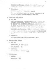["The document outlines the average charges and computations for procedures, prescription drugs coverage, ambulance charges, and vision coverage for individuals covered by Uklahoma Blue Shield. It includes data on average charges per procedure, prescriptions per person per year, average cost per prescription, average charge per ambulance trip, and vision coverage per person. The computations provide estimated costs for each type of coverage based on the data provided."]
