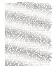 ["Chief Edwin Tanyan of the Seminole Nation of Oklahoma is requesting funding for a health clinic to address Carl Albert severe health problems within their community. The current Community Health Representation Program is limited in providing transportation to the nearest health facility, which is 32 miles away. The Indian Health Service Unit in Shawnee serves a majority of Seminole County residents, but referrals to hospitals are over 100 miles away. The lack of access Carl Albert to adequate health services is a significant issue for the Seminole people."]