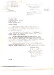 ["The document is a letter from the Committee on Appropriations of the United States Senate to Mr. Edwin Tanyan, the Principal Chief of the Seminole Nation of Oklahoma, acknowledging his request to testify in connection with appropriations for the Interior Department and Related Agencies. Mr. Tanyan's appearance has been scheduled for May 12, with a five-minute limit on his oral summary and a three-page limit on his written statement. He is asked to submit 15 copies of his statement to the committee when he testifies."]
