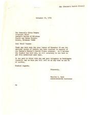 ["The BIA (Seminole Health Clinic) received a letter from Chief Tanyan of the Seminole Nation of Oklahoma regarding support for a health clinic proposal. The BIA will do their best to get it authorized next year and are available for assistance. Charles L. Ward, Administrative Assistant, expressed thanks for the support and offered kindest regards."]