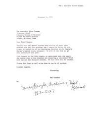 ["Carl Albert of the Bureau of Indian Affairs Seminole Health Clinic is contacting Chief Tanyan of the Seminole Nation to express Carl Albert continued interest in their health clinic proposal. They are working to get the proposal authorized the following year and are also assisting with information related to the 1866 treaty. They offer their assistance and support to Chief Tanyan and the Seminole Nation."]
