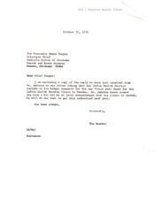 ["The document is informing Chief Tanyan that they have received a reply from Dr. Johnson regarding funding for the Indian Health Service Clinic in Wewoka. Dr. Johnson acknowledges the need for the clinic, and the sender will work to get it authorized in the next fiscal year."]