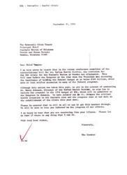 ["The letter addresses the elimination of funding for an Indian Health Service clinic for the Seminole Nation at Wewoka in the recent appropriations bill. The Speaker assures Chief Tanyan that they are working to have the proposal included in the 1976 budget and will keep him updated on their progress. The Speaker also expresses well wishes for Chief Tanyan's recovery from illness."]