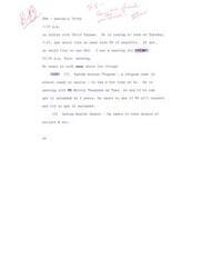["Chief Tanyan of the Seminole Tribe will be in town on Tuesday and wants to meet with TS or CLW. A meeting has been set for Tuesday morning to discuss the Indian Action Program and the Indian Health Center project. Chief Tanyan is seeking support to extend the program for 5 years."]