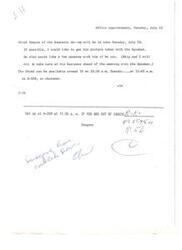 ["Chief Tanyan of the Seminole Nation will be in town on Tuesday, July 23 and is interested in getting his picture taken with the Speaker. He also wants a few minutes with him, and arrangements are being made to take care of his business before the meeting. The Chief can be available around 10 or 10:30 a.m. or 11:45 a.m. in room H-209."]