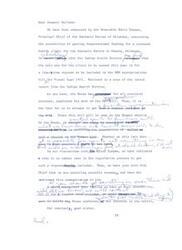 ["The letter discusses the possibility of obtaining Congressional funding for a health clinic for the Seminole Nation in Wewoka, Oklahoma. Due to the timing of the legislative process, it may be too late to include a request for funding in the current bill. The sender is exploring the possibility of adding the request on the Senate side and will notify the House conferees if successful."]