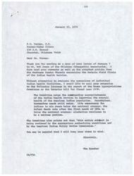["The document from the Indian Health Service acknowledges the concerns raised by Dr. Parman about the Eufaula Field Clinic. The document also highlights the accomplishments of the Indian Health Service in improving the health of the American Indian population but acknowledges that there are still significant challenges. The document mentions ongoing reviews by authorizing committees and the American Indian Policy Review Commission. The Muskogee Sunday Phoenix article discusses the services offered at the Eufaula Clinic and the challenges in reaching and treating patients."]