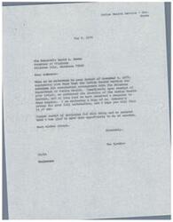 ["The document consists of a series of letters between various parties regarding the Indian Health Service's contractual arrangement with the Oklahoma Department of Public Health. The Indian Health Service plans to discontinue part or all of the Public Health Nursing contracts with the State of Oklahoma in FY 1977, as part of the Indian Self-Determination and Education Assistance Act. The State has done a commendable job in providing services, but the Indian Health Service believes it would not be a duplication of services if tribes and/or the Indian Health Service had their own Public Health Nursing program. The Indian Health Service will continue to refer eligible Indian patients to appropriate programs, even if a contract with the State is not renewed. The Indian Health Service is exempt from the new Health Planning Law but subscribes to the philosophy of non-duplication of services. Governor David L. Boren expressed hope that the contractual arrangement can continue and requested information to respond to the situation."]
