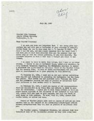 ["The letter writer supported Senator Monroney in his election campaign and was promised help with Indian problems, but has not received any support or response regarding a referendum election for the Choctaw Nation. The writer expresses disappointment and frustration with the lack of action from the senator."]