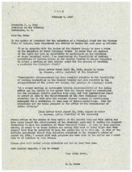["The letter is inquiring about the procedure for selecting a Principal Chief for the Choctaw Tribe of Indians. It mentions previous correspondence from the Department of the Interior expressing sympathy for the desire of the Choctaw people to have a voice in the selection. The letter requests an update on the progress towards establishing machinery for the Choctaws to make the selection themselves, as promised in previous correspondence."]