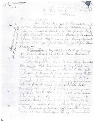 ["The document is in support of reinstating the terminated tribe of 4LL Oklahoma. The writer, a member of the Peoria tribe, is against termination without consultation for reasons including education, health, and pride in their heritage. They express their trust in their leaders and request further support if needed."]