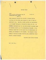 ["A telegram is sent to Congressman Carl Albert urging him to secure funds to continue operating the Talihina Indian Hospital, which is facing closure due to lack of funds. The hospital has experienced a 300 percent increase in utilization and provides care for a large number of patients. The closure of the hospital would create a serious problem for the local communities. The sender emphasizes the importance of maintaining the hospital's capacity and services."]
