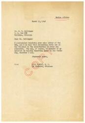 ["The document includes a series of letters discussing the need for medical care at the Talihina Indian Hospital and the importance of admitting emergency cases. The writer praises the hospital for its work in the community and expresses concern over recent complaints that have led to restrictions on admissions. The writer urges Congressman Carl Albert to intervene and address the situation to ensure that the hospital can continue to provide care for those in need."]