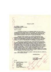 ["The document expresses concern about the potential change in Choctaw Chieftainship and urges the Department of Indian Affairs to keep their promise of allowing a nominating convention for the selection of the next chief. The writer fears that without this process, a new chief may be appointed who continues policies that are disapproved by the majority of Choctaws. They request a reply to confirm if the promise will be upheld."]