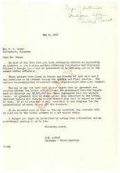 ["The document is a letter from Carl Albert to various individuals in Oklahoma regarding recent transactions between the Department of Interior and tribal officials of the Choctaw and Chickasaw Nations. An agreement was reached for the Department of Interior to pay $8,500,000 for segregated coal and asphalt lands, with the proceeds expected to be paid out to tribal members on a per capita basis. Albert is sharing this information with the recipients who have previously expressed interest in tribal affairs."]